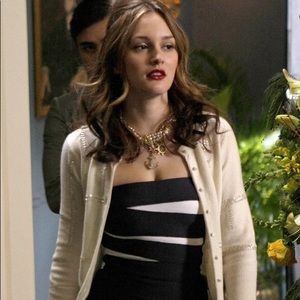 ISO!!! Herve Leger strapless Fall 2008 Look #47 bandage dress ASO Blair Waldorf